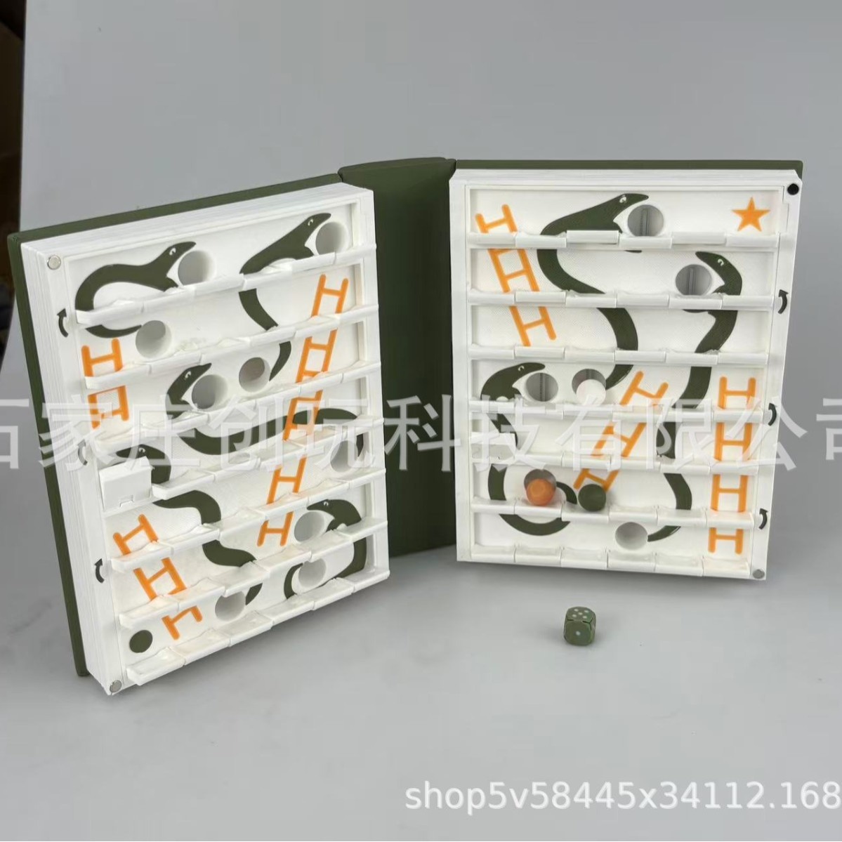 Party Games Quiz - 3D Printed Hangman Board Game Foldable