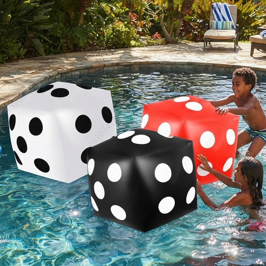 Party Games Gamecube - 1-10pcs PVC Inflatable Dice for Bar