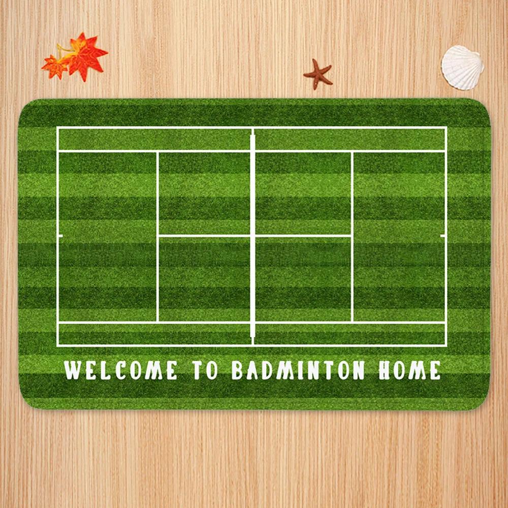 Sports Theme Carpet Mat Tennis - Badminton Set Garden incelemesi ve fiyatı