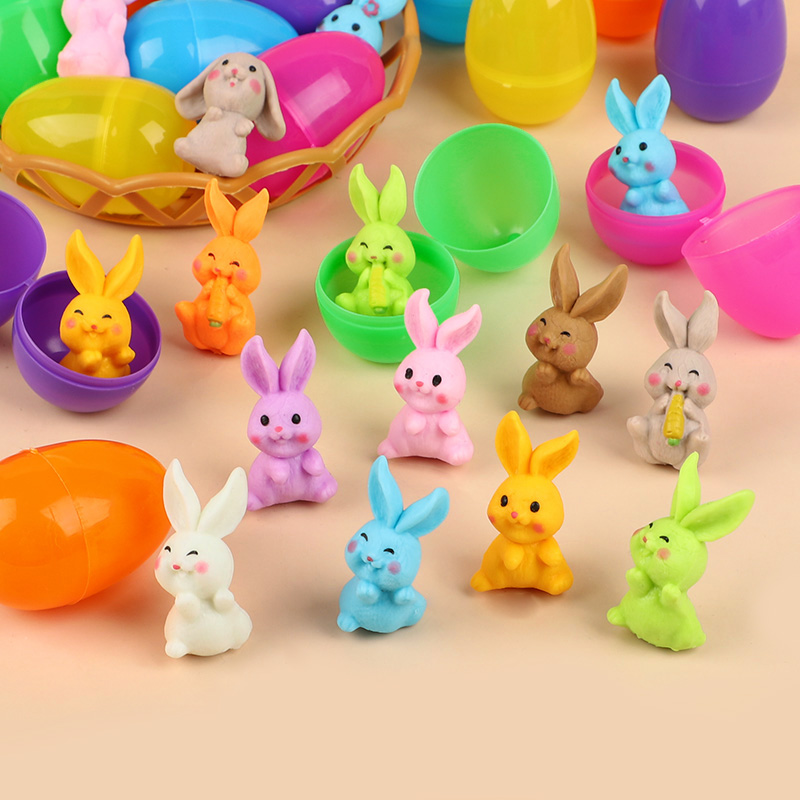24Pcs Easter Egg With Rabbit F - Party Games Egg incelemesi ve fiyatı