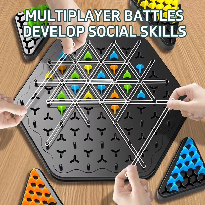 Chain Triangle Chess Game, Tri - Party Games Quiz incelemesi ve fiyatı