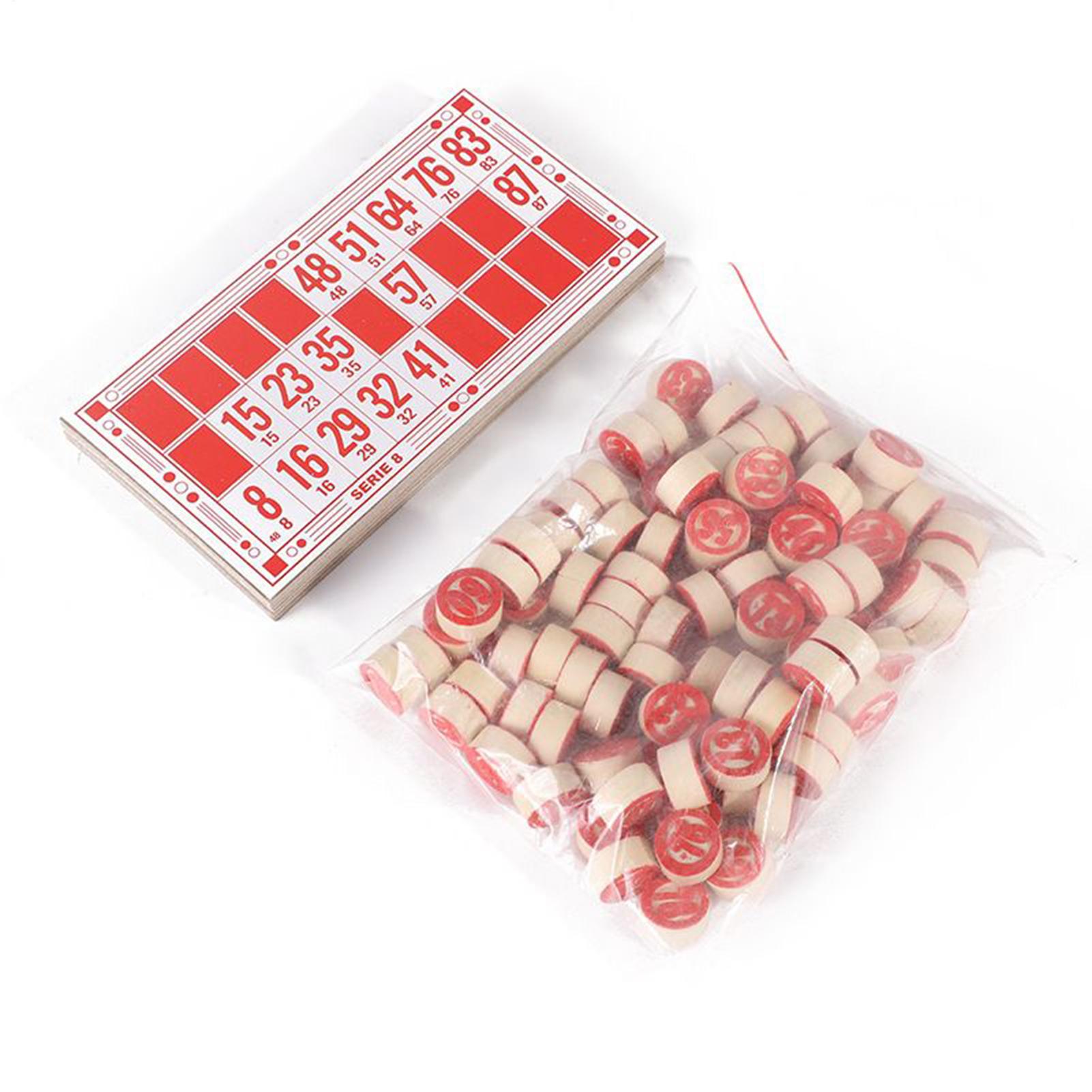 Bingo Set Funny Vintage Wooden - Play Friends Party Games incelemesi ve fiyatı