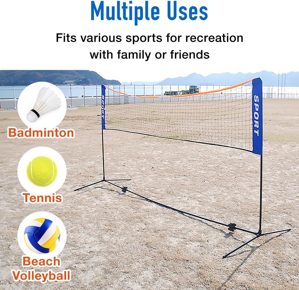 Portable Badminton Net Set for - Badminton Set Garden incelemesi ve fiyatı