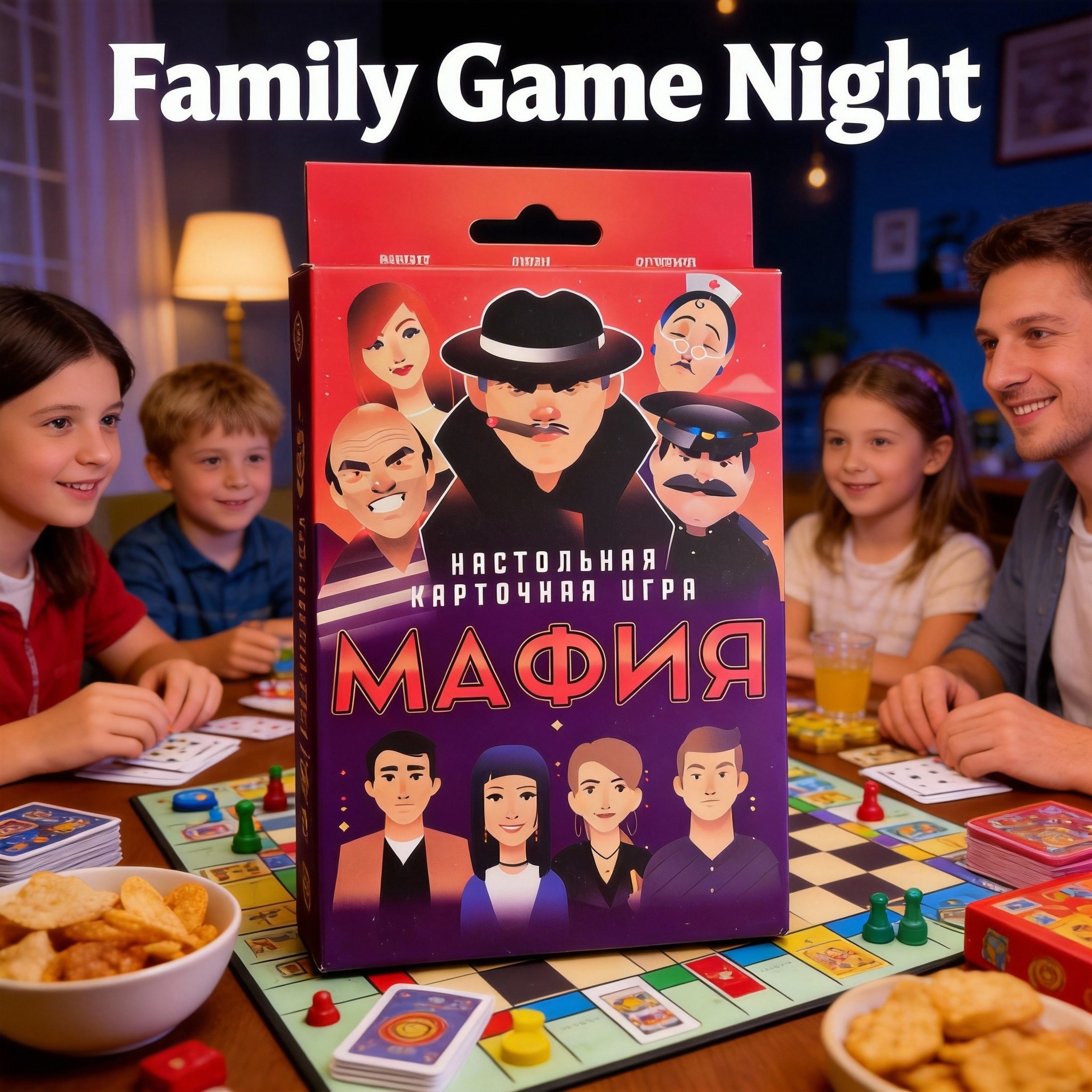 Russian Mafia Board Game - Cla - Party Games Mafia incelemesi ve fiyatı