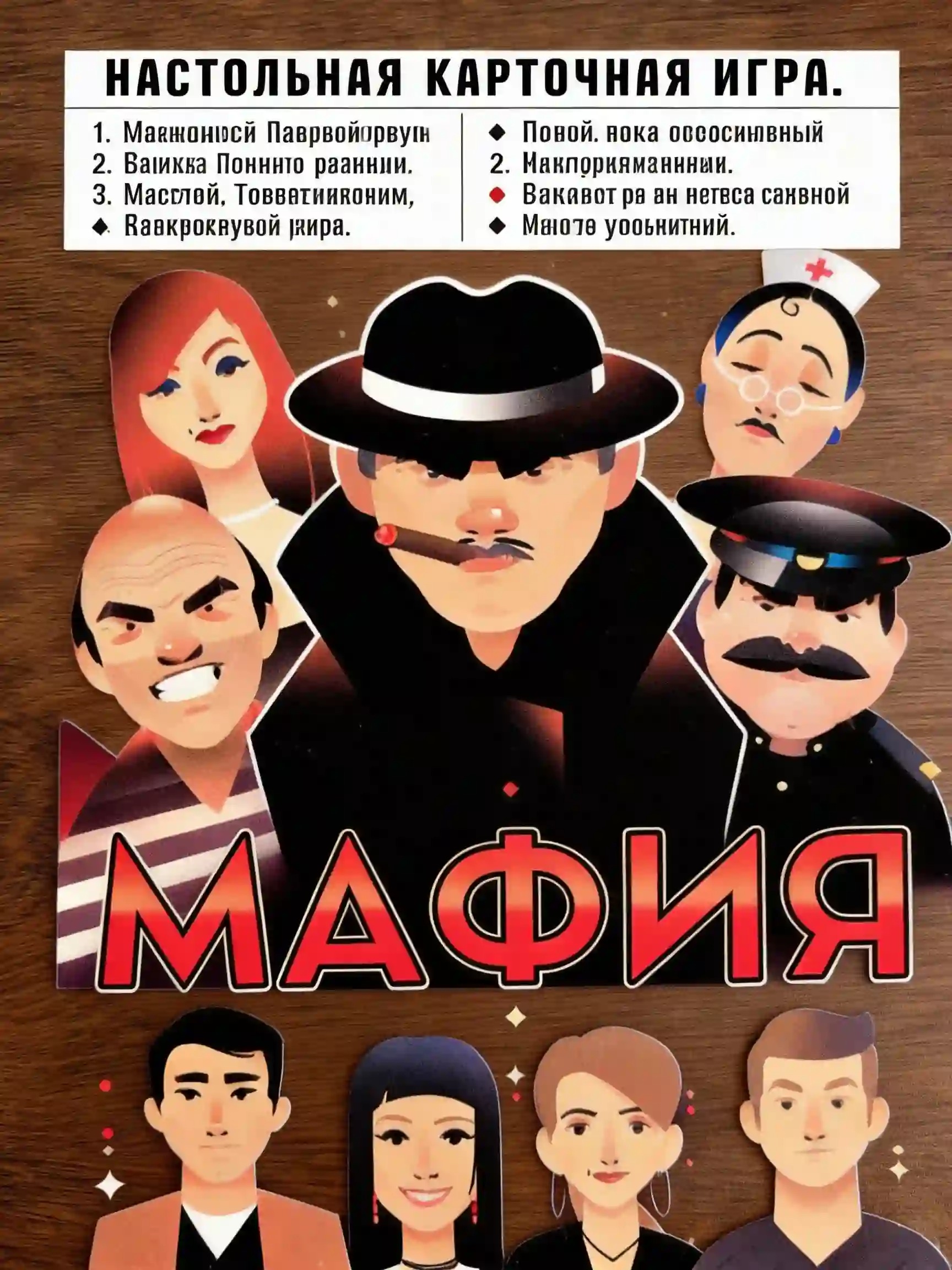 Russian Mafia Board Game - Cla - Party Games Mafia incelemesi ve fiyatı