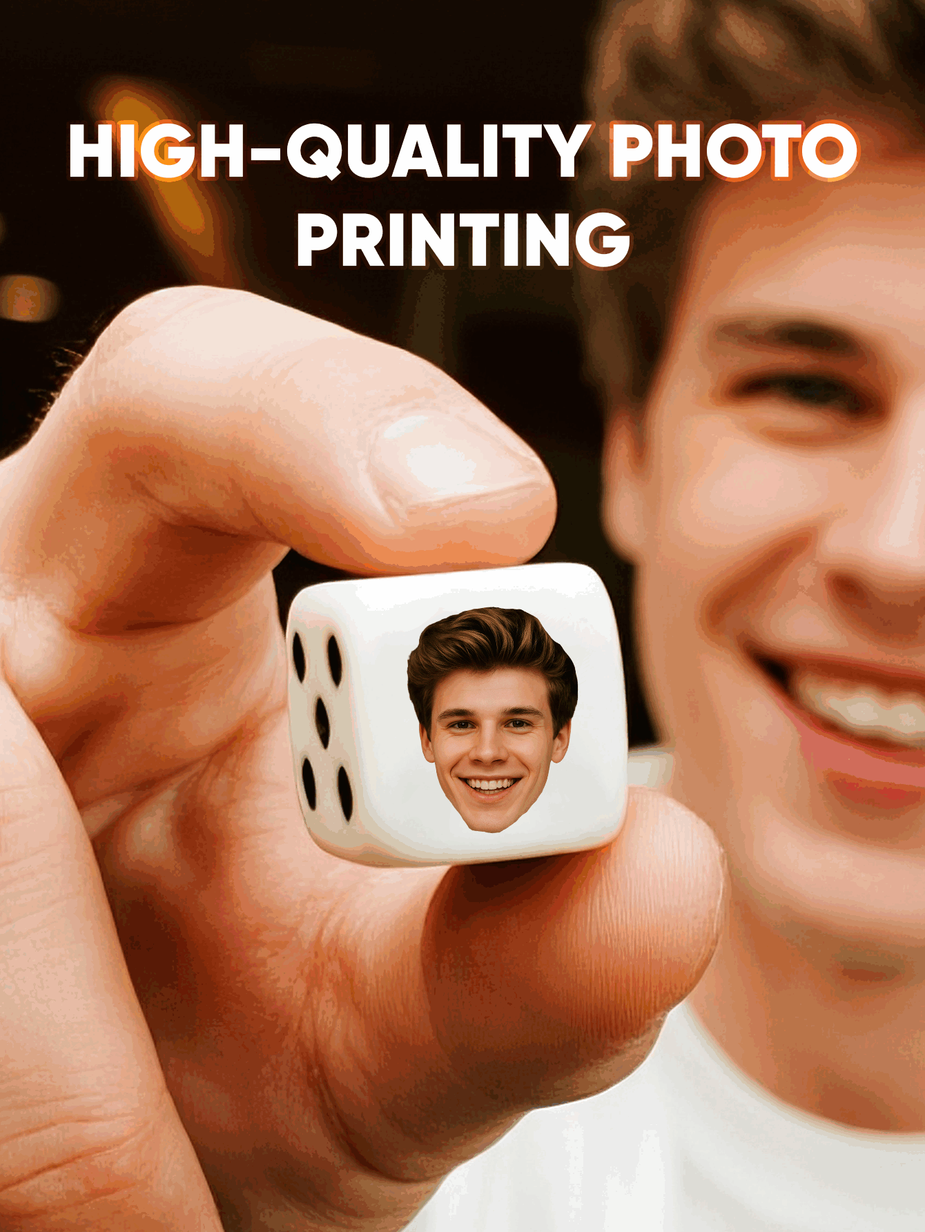 Custom Face Dice Personalized  - Party Family Games incelemesi ve fiyatı