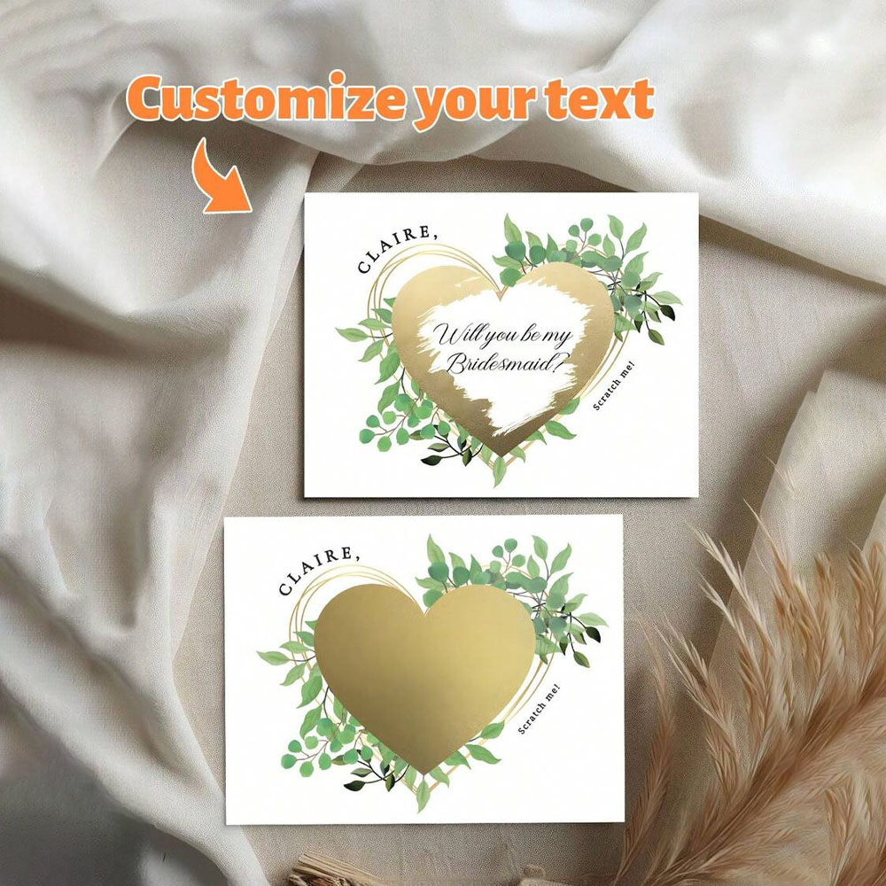 1 Piece of Bridesmaid Invitati - Party Games Name incelemesi ve fiyatı