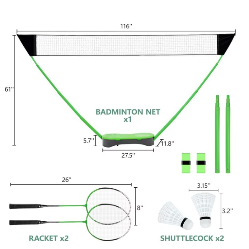 High-Quality Garden Sports Por - Badminton Set Garden incelemesi ve fiyatı