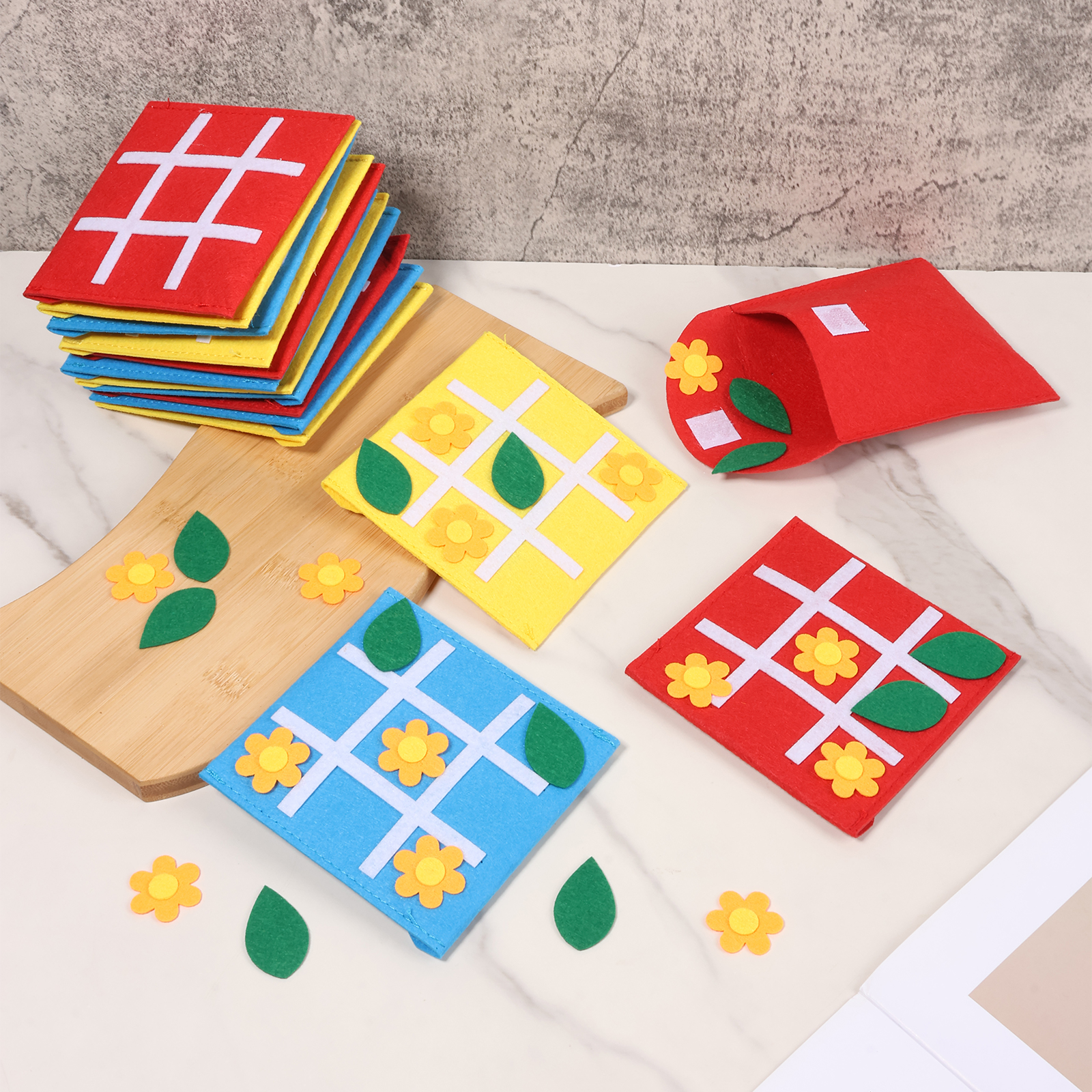 30/20Pcs Felt Board Game Felt  - Party Games Quiz incelemesi ve fiyatı