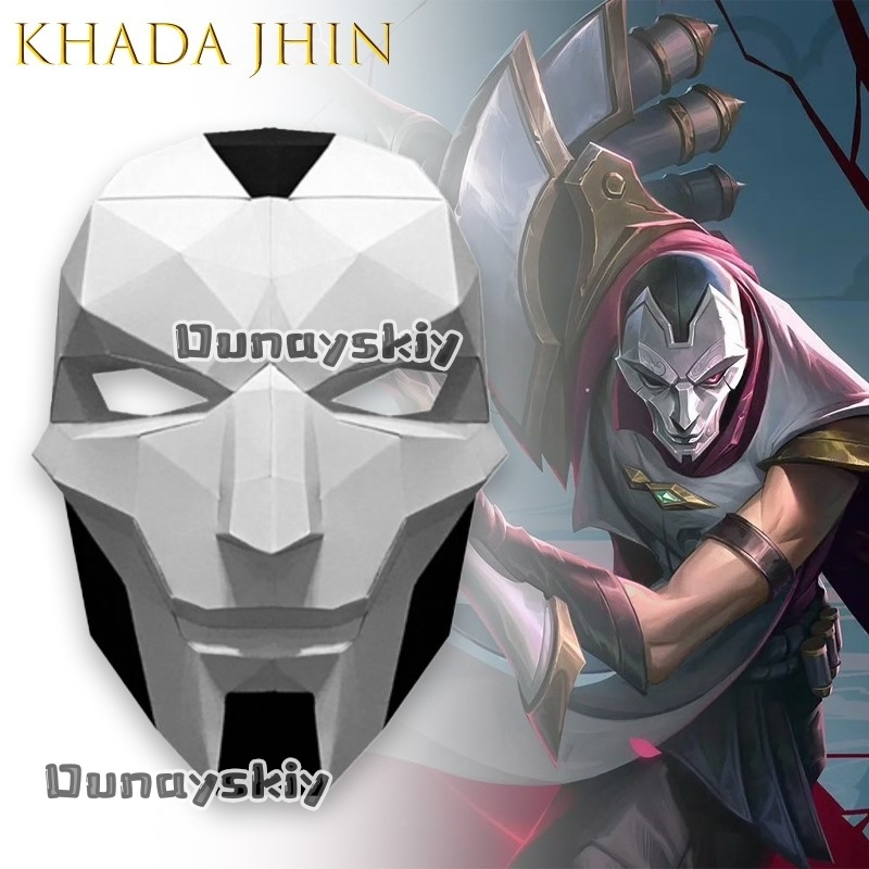 AKhada Jhin Oni Mask DIY Paper - Party Games Kit incelemesi ve fiyatı
