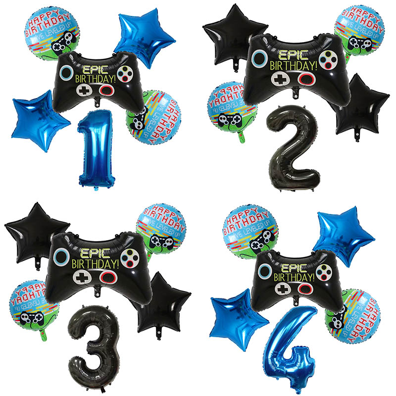 6pcs Gamepad Boy Game Foil Hel - Party Games Quiz incelemesi ve fiyatı