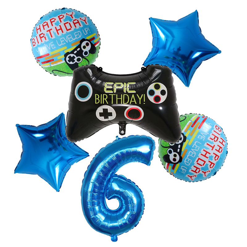 6pcs Gamepad Boy Game Foil Hel - Party Games Quiz incelemesi ve fiyatı