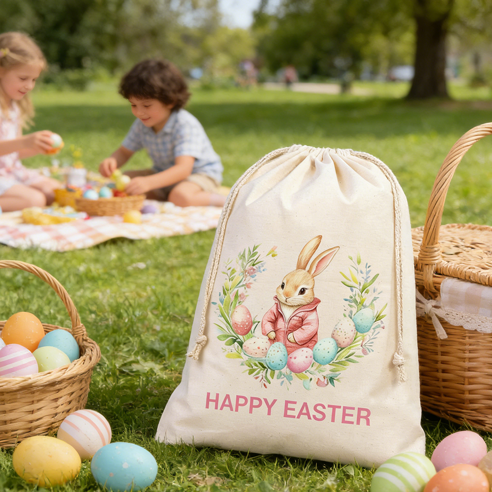 Happy Easter Large Gift Bag Cu - Party Games Egg incelemesi ve fiyatı