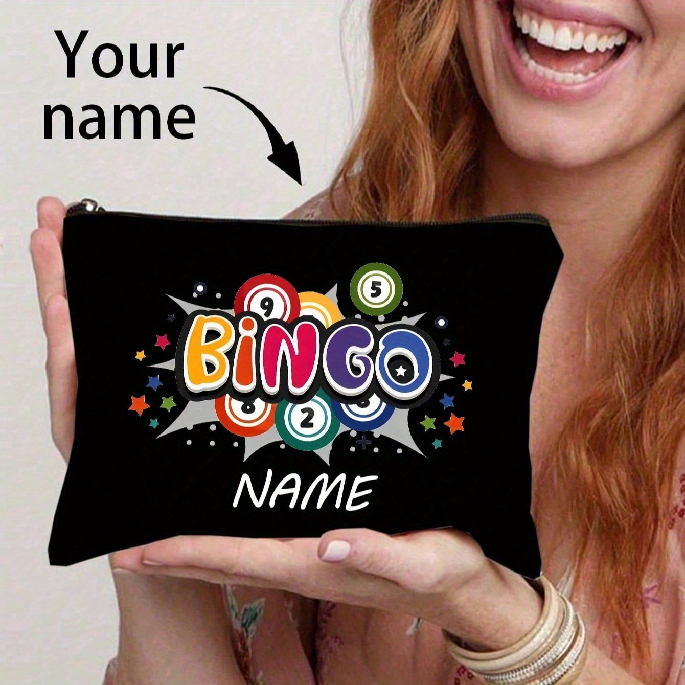 Personalized Bingo Game Tote B - Party Games Name incelemesi ve fiyatı