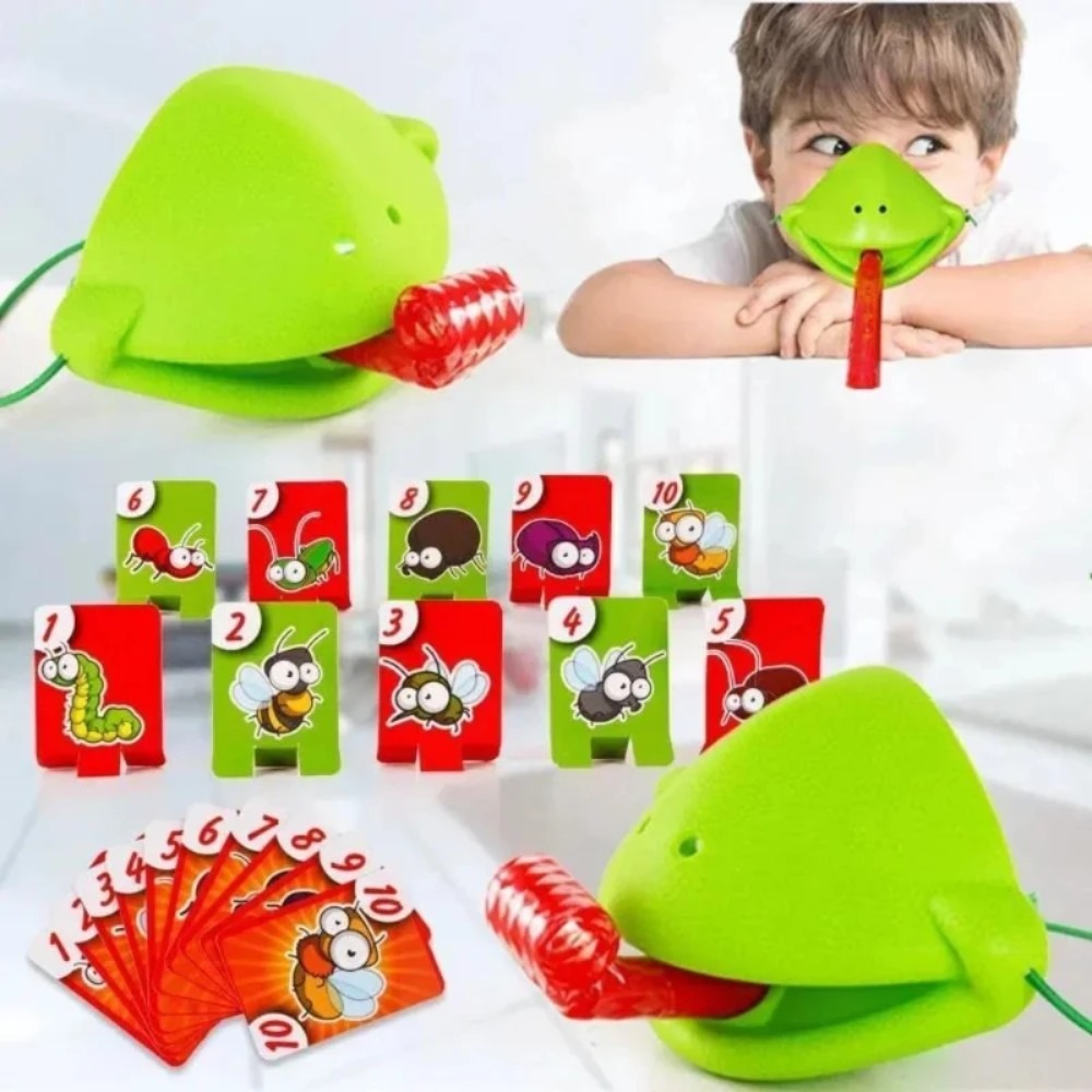 Frog Lizard Mask Wagging Tongu - Party Family Games incelemesi ve fiyatı