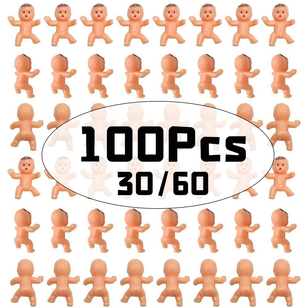 30/60/100Pcs Mini Plastic Babi - Party Games Gamecube incelemesi ve fiyatı