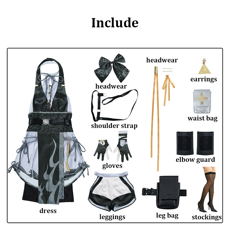 Female Rover Cosplay Wuthering - Party Games Kit incelemesi ve fiyatı