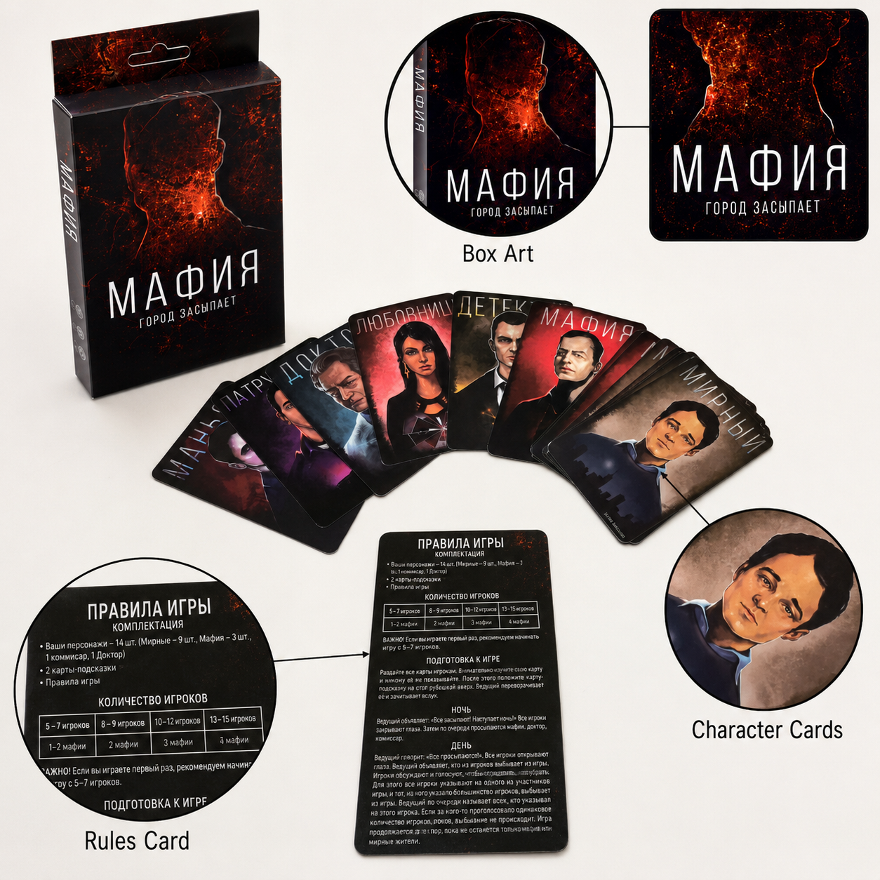 Mafia City Sleeps Social Deduc - Party Games Mafia incelemesi ve fiyatı