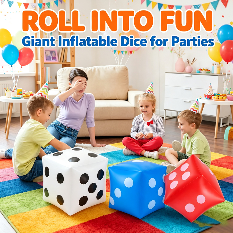 Mega Inflatable PVC Dice for I - Party Games Gamecube incelemesi ve fiyatı