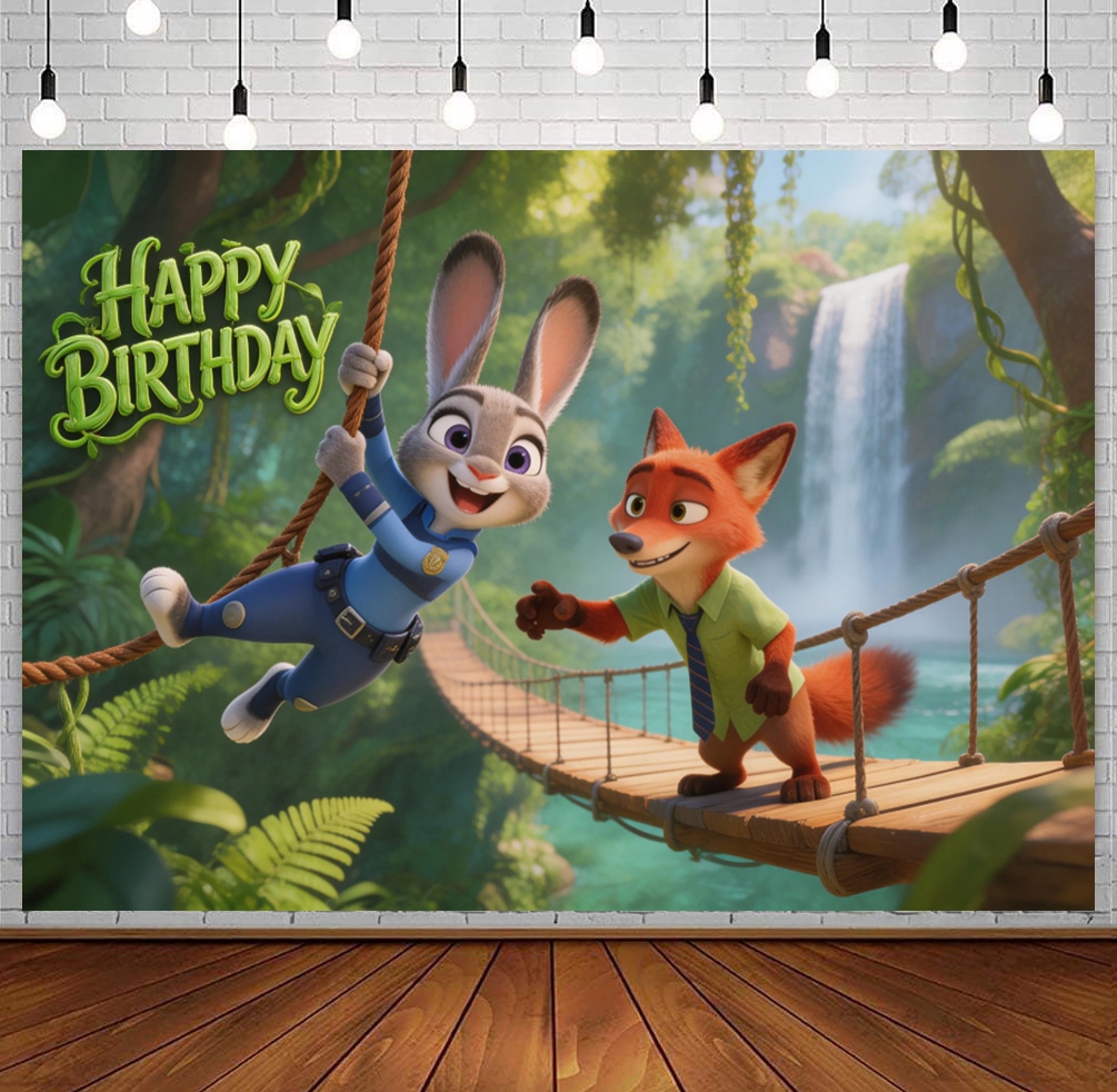 Zootopia Theme Birthday Party  - Zootopia Party Games incelemesi ve fiyatı