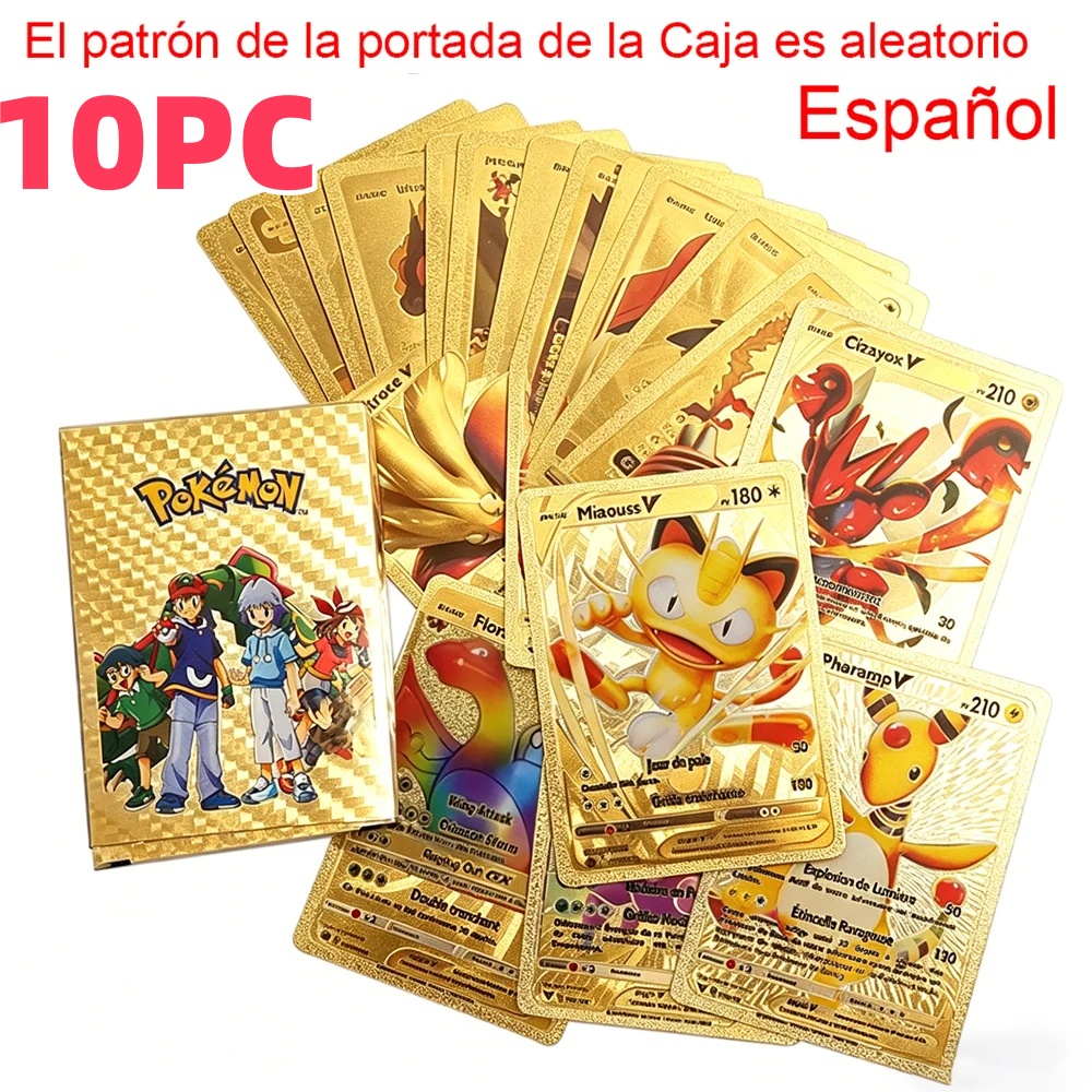 5/10PCS Pakemon Card Vmax GX G - Party Games In Spanish incelemesi ve fiyatı