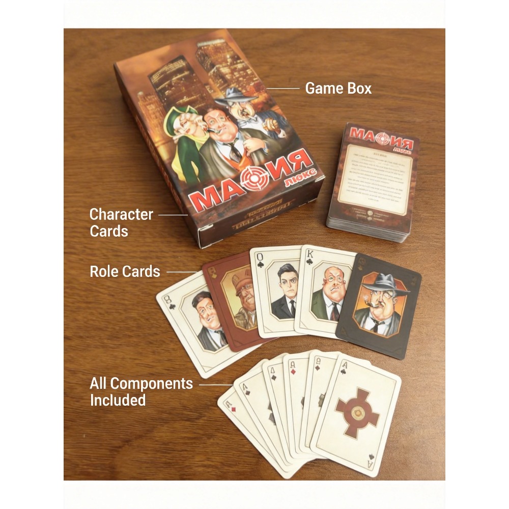 Mafia Party Game - Russian Edi - Party Games Mafia incelemesi ve fiyatı