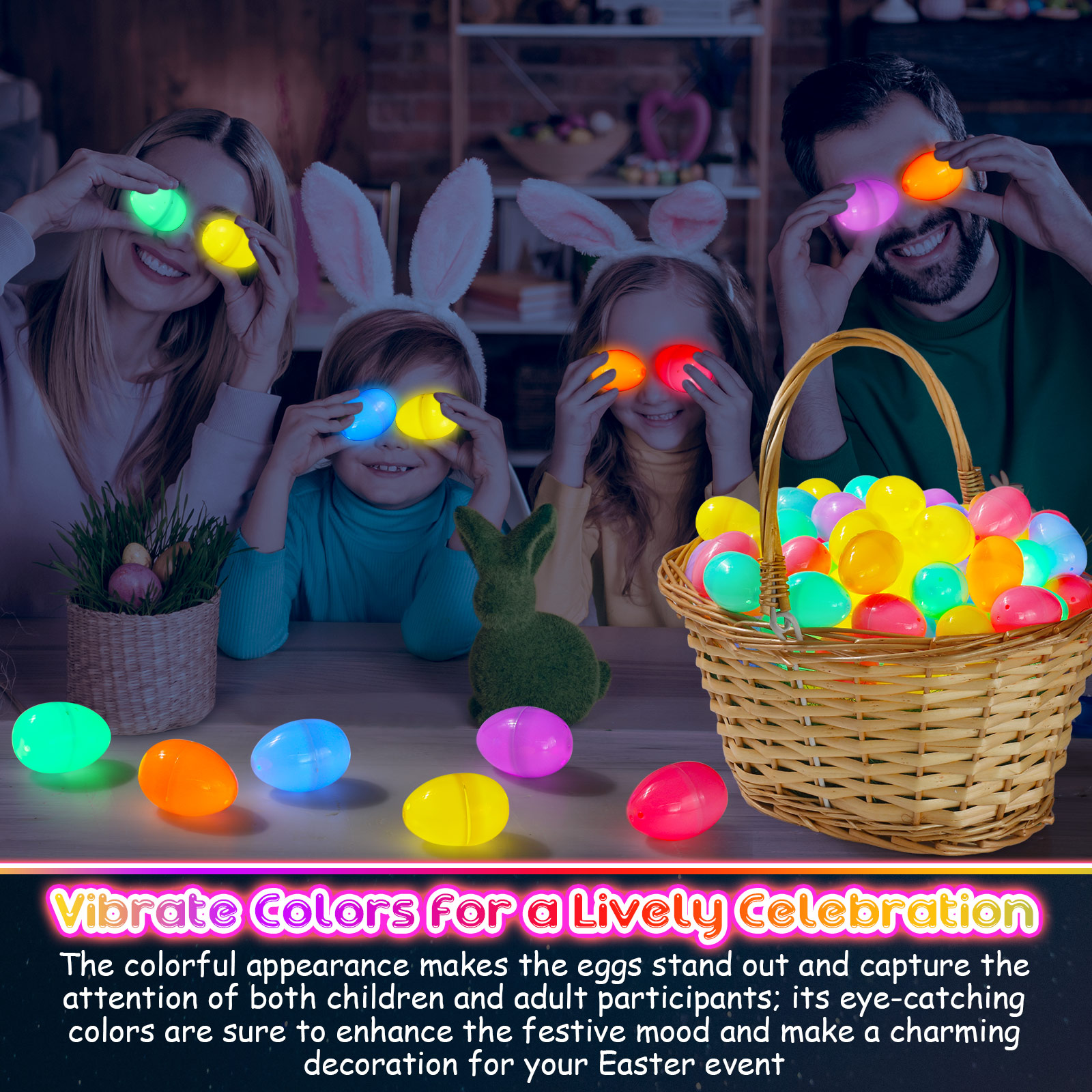 100-300Set Easter Eggs with Mi - Party Games Egg incelemesi ve fiyatı