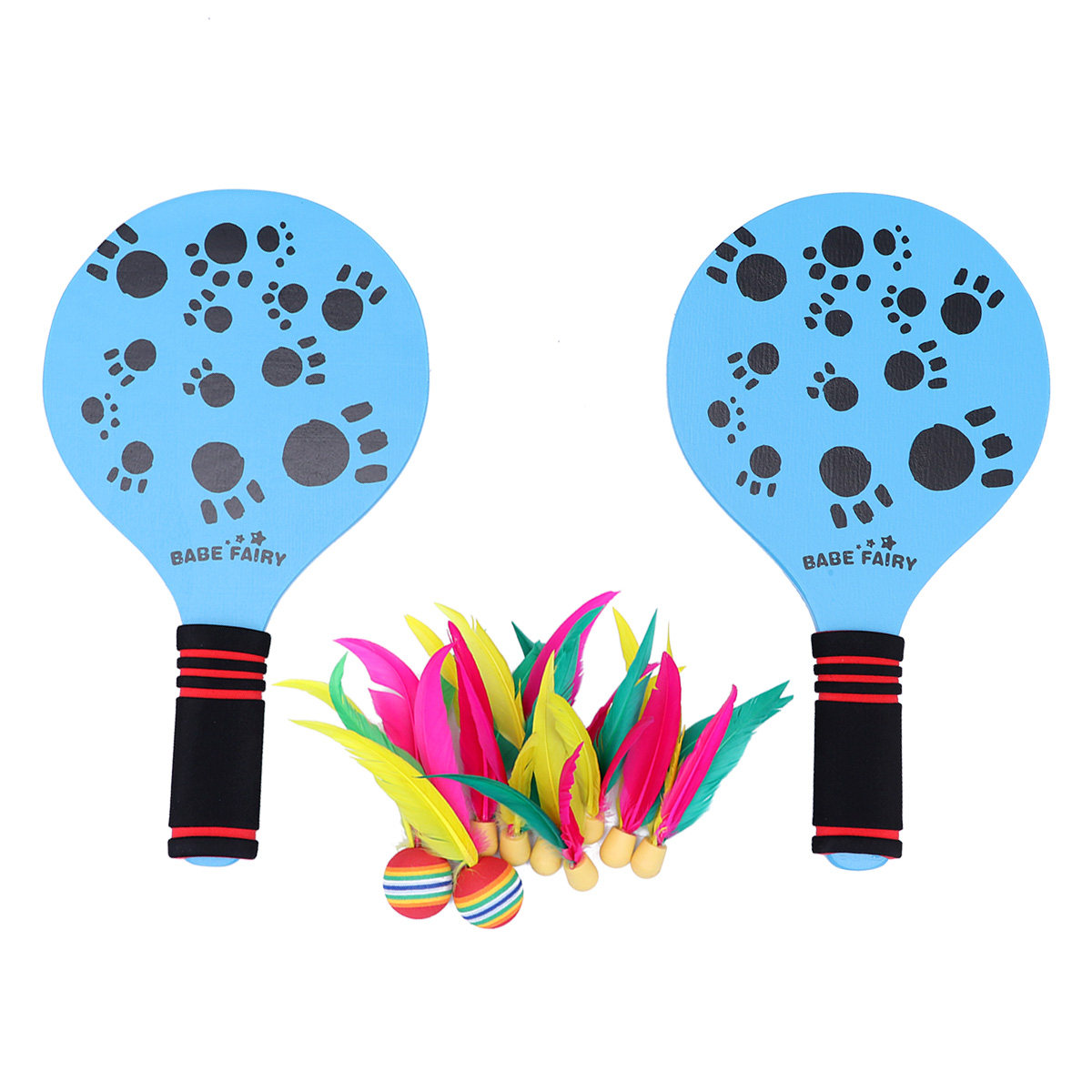 Premium Wooden Beach Paddle Se - Badminton Set Garden incelemesi ve fiyatı