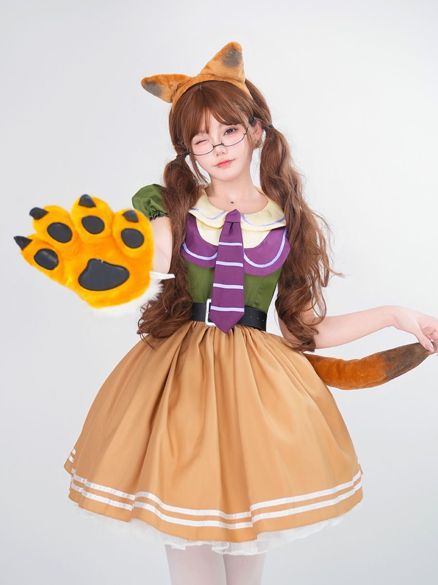 Disney Nick Wilde Cosplay Cost - Zootopia Party Games incelemesi ve fiyatı