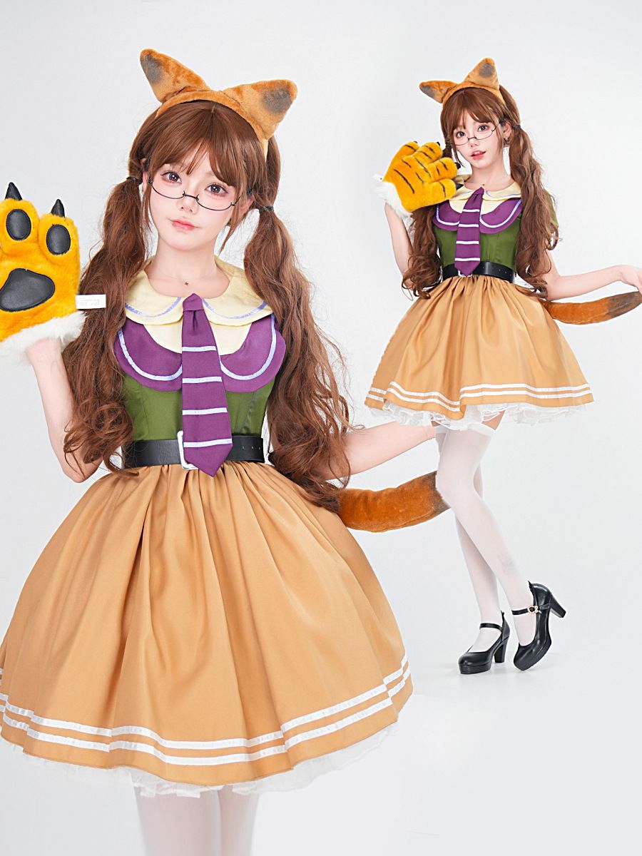 Disney Nick Wilde Cosplay Cost - Zootopia Party Games incelemesi ve fiyatı