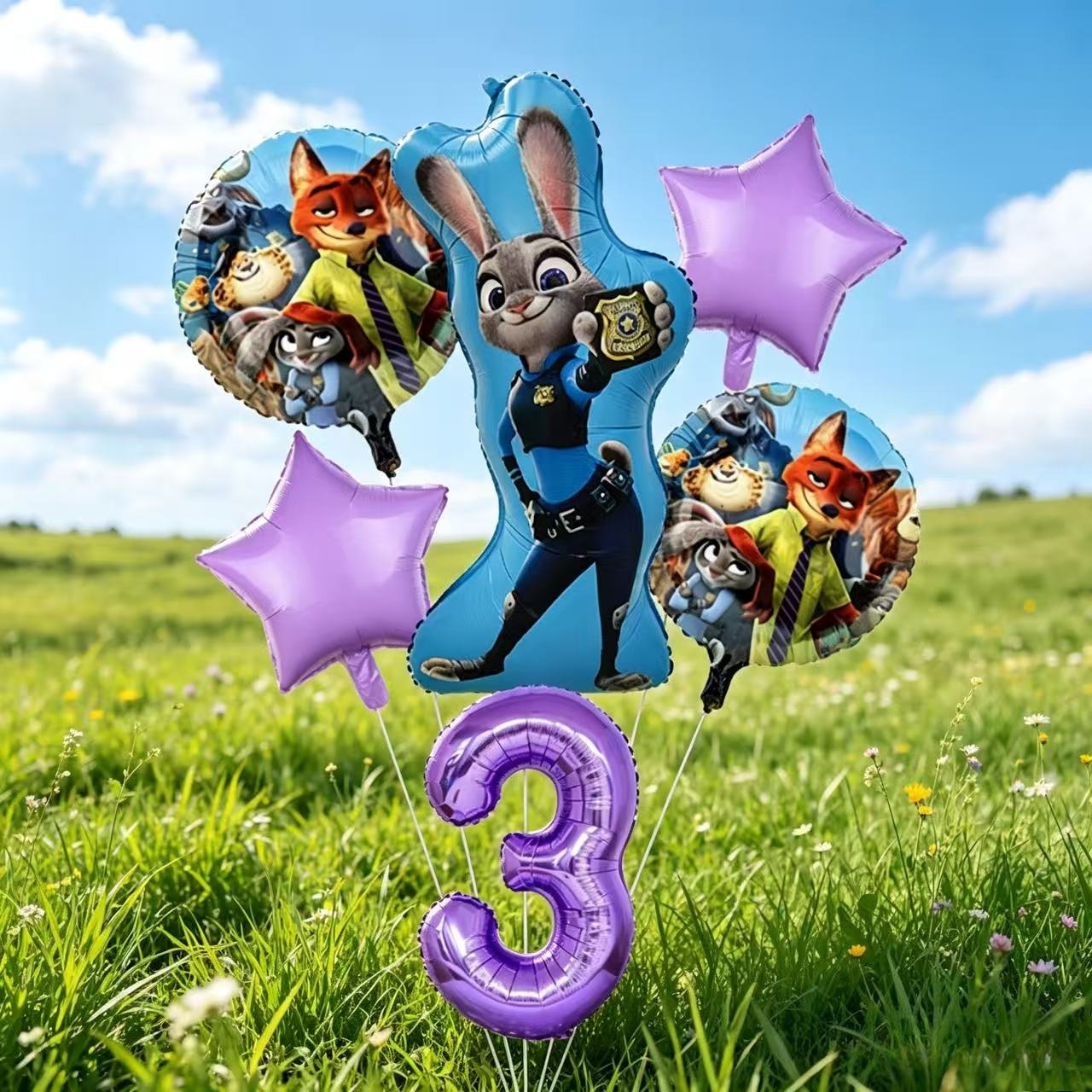 Zootopia Animal Cartoon Balloo - Zootopia Party Games incelemesi ve fiyatı
