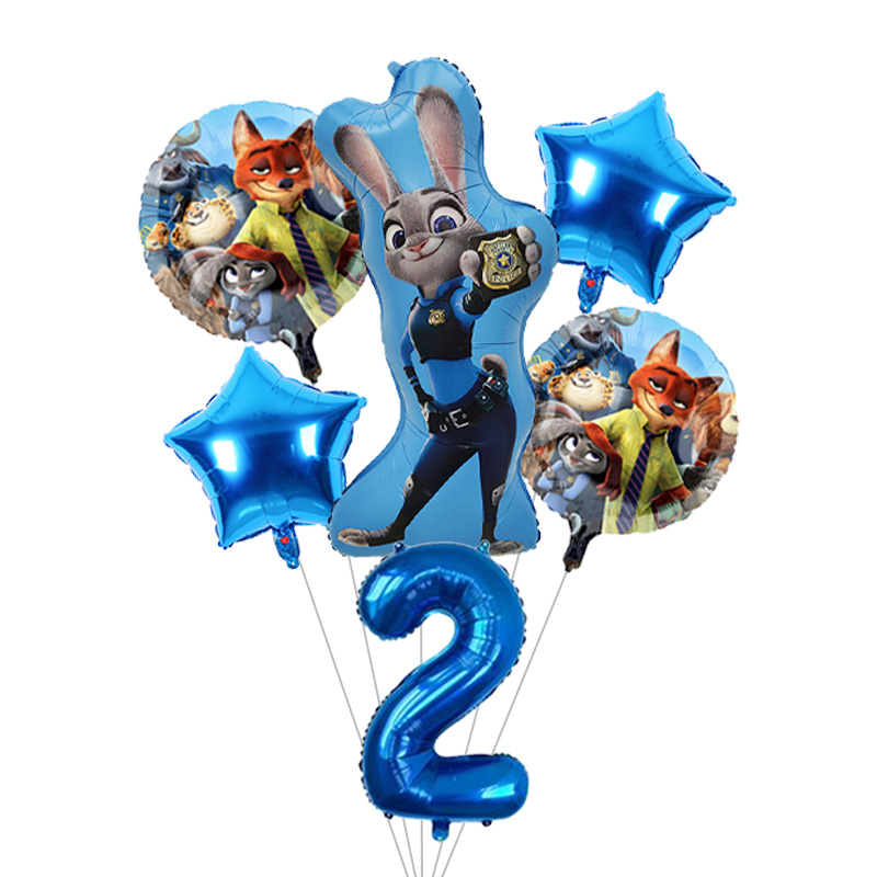 Zootopia Animal Cartoon Balloo - Zootopia Party Games incelemesi ve fiyatı