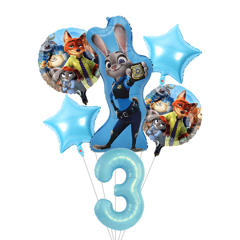 Zootopia Animal Cartoon Balloo - Zootopia Party Games incelemesi ve fiyatı