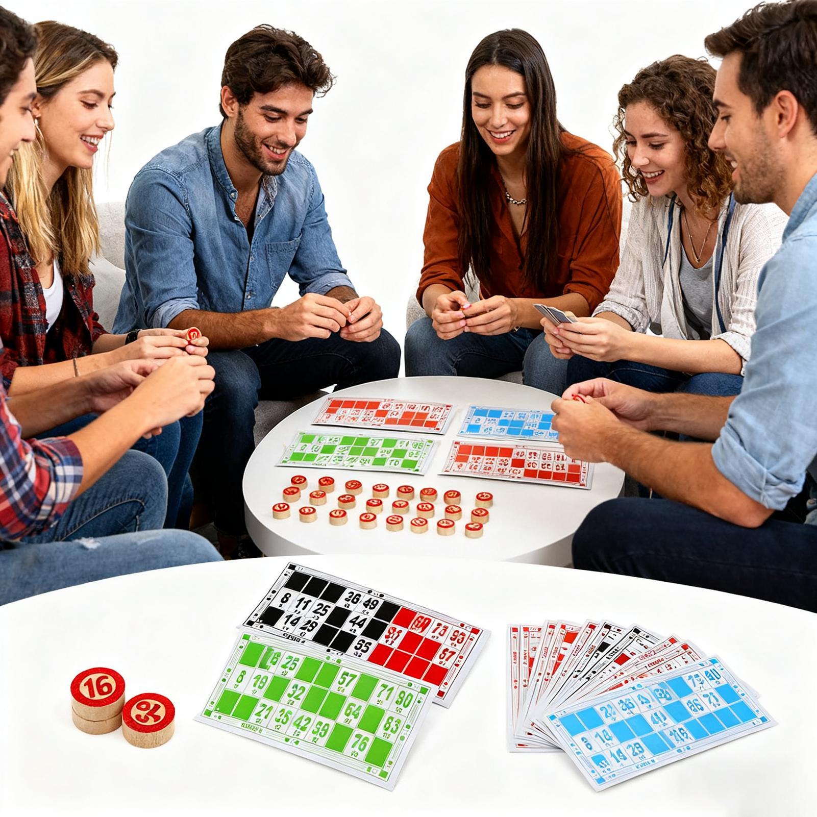 Bingo Set Funny Educational In - Play Friends Party Games incelemesi ve fiyatı