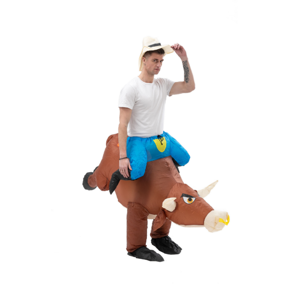 Fun Inflatable Cowboy Costume  - Party Games In Spanish incelemesi ve fiyatı