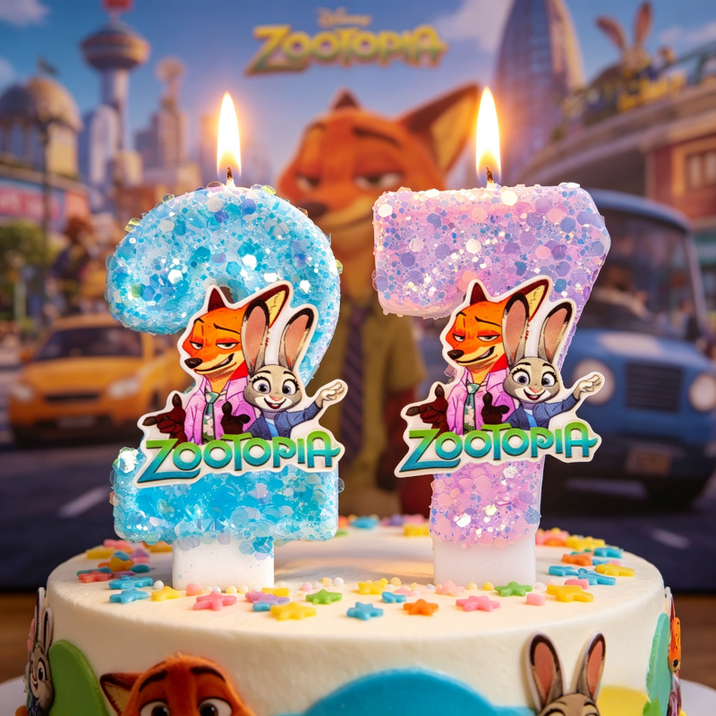 Amine Zootopia Candle Number 0 - Zootopia Party Games incelemesi ve fiyatı