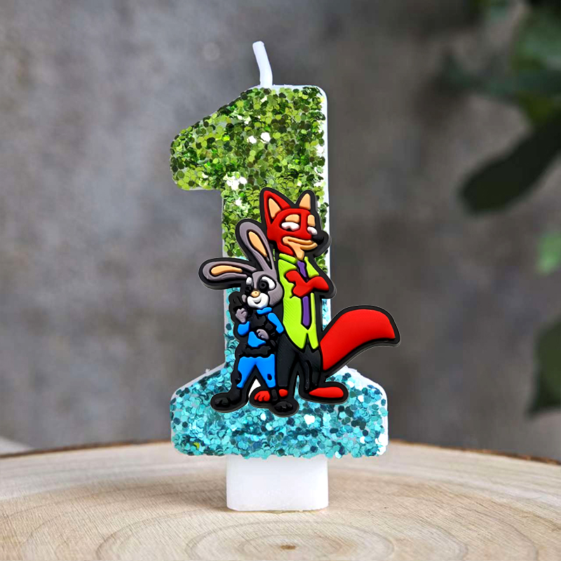 Amine Zootopia Candle Number 0 - Zootopia Party Games incelemesi ve fiyatı