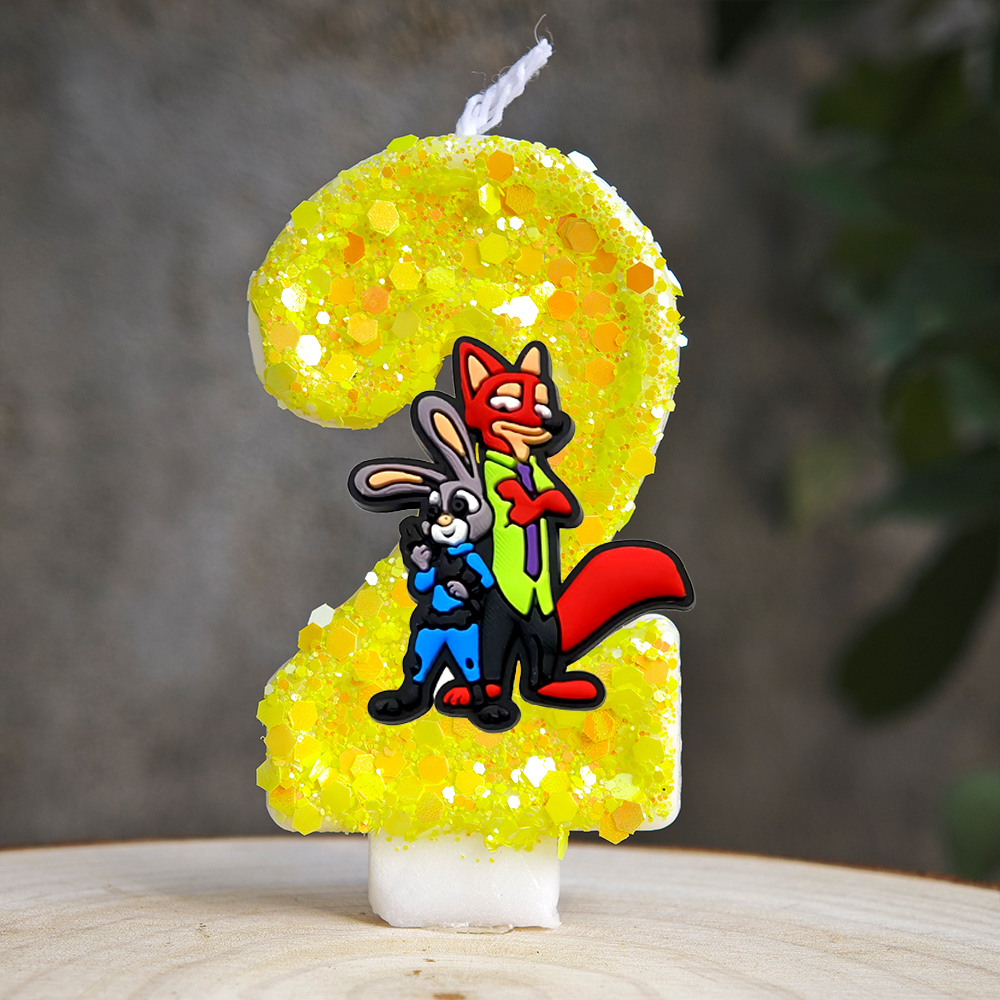 Amine Zootopia Candle Number 0 - Zootopia Party Games incelemesi ve fiyatı
