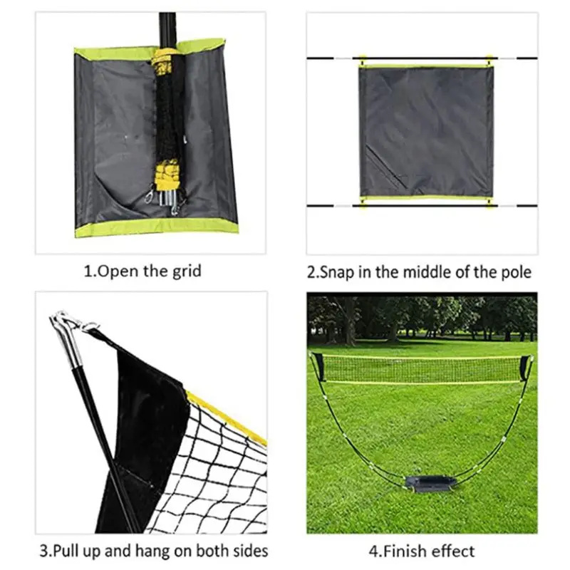 Foldable Badminton Net Set for - Badminton Set Garden incelemesi ve fiyatı