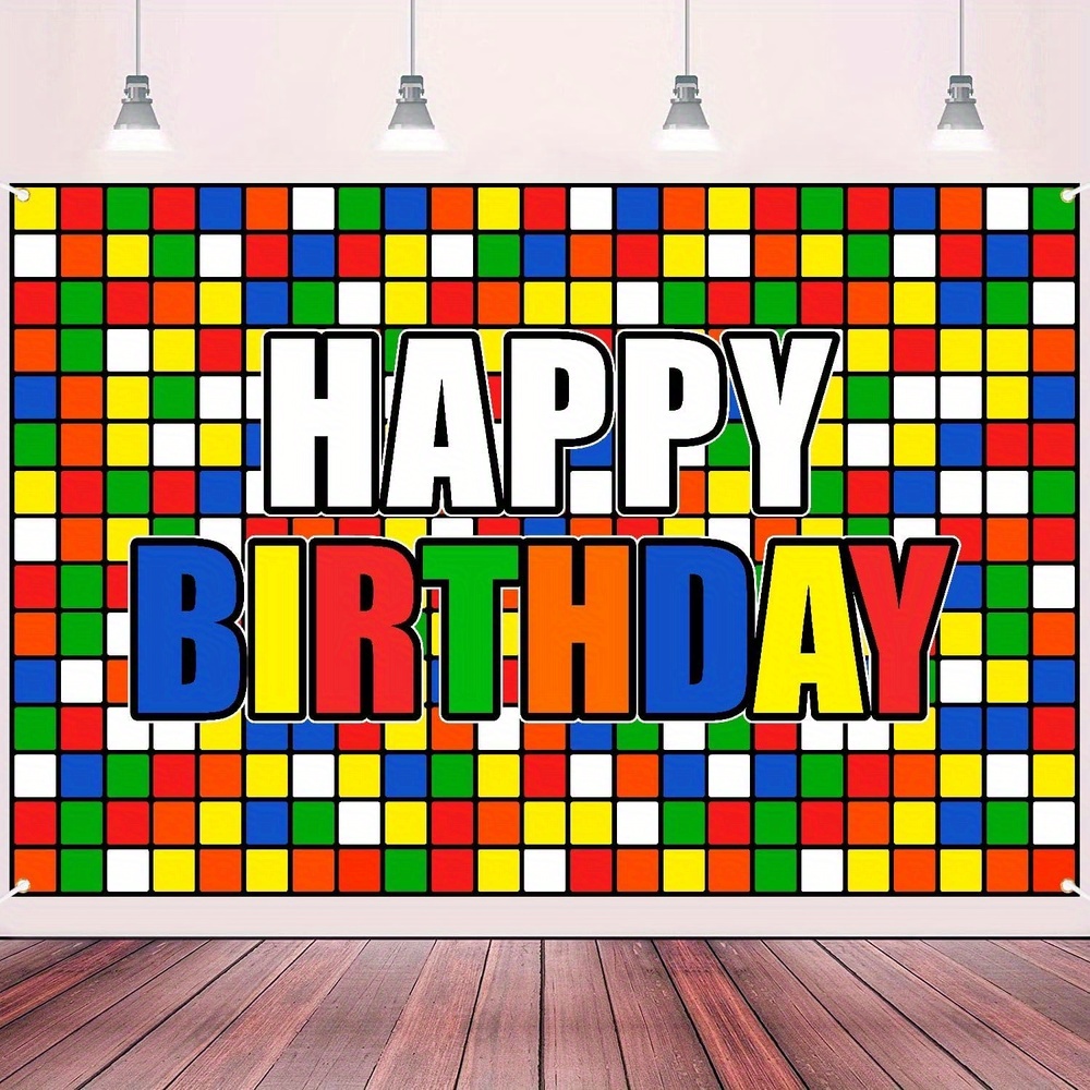 Colorful Cube Birthday Party B - Party Games Gamecube incelemesi ve fiyatı