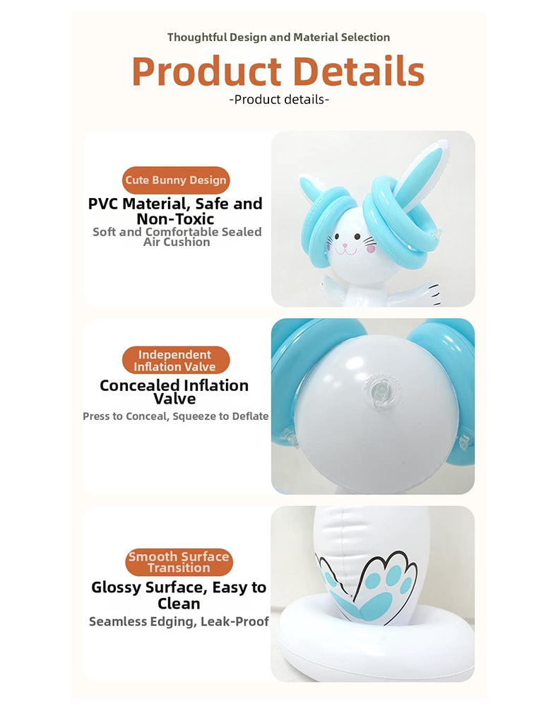Easter Inflatable Bunny Ring T - Party Games Egg incelemesi ve fiyatı