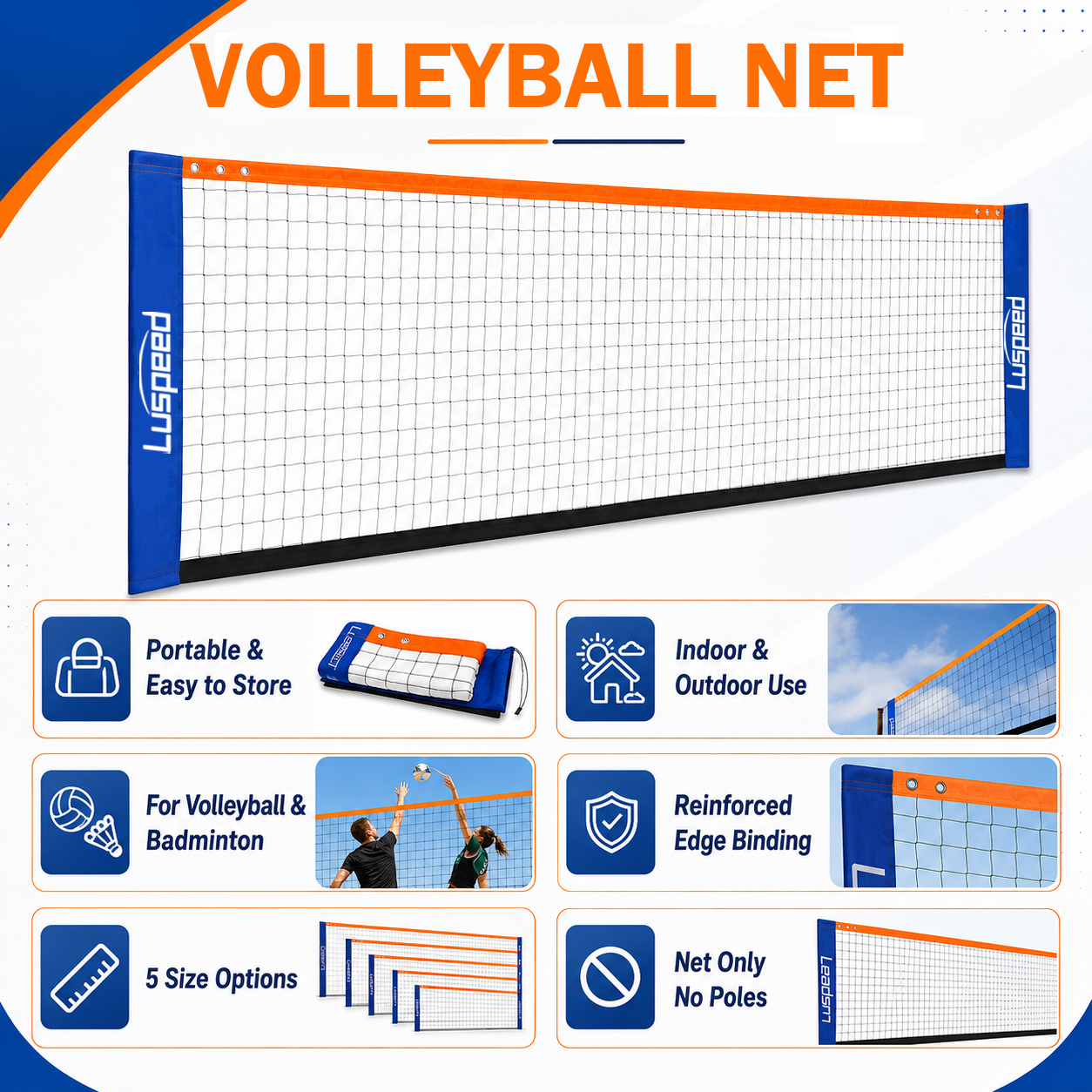 Portable Volleyball Net Outdoo - Badminton Set Garden incelemesi ve fiyatı