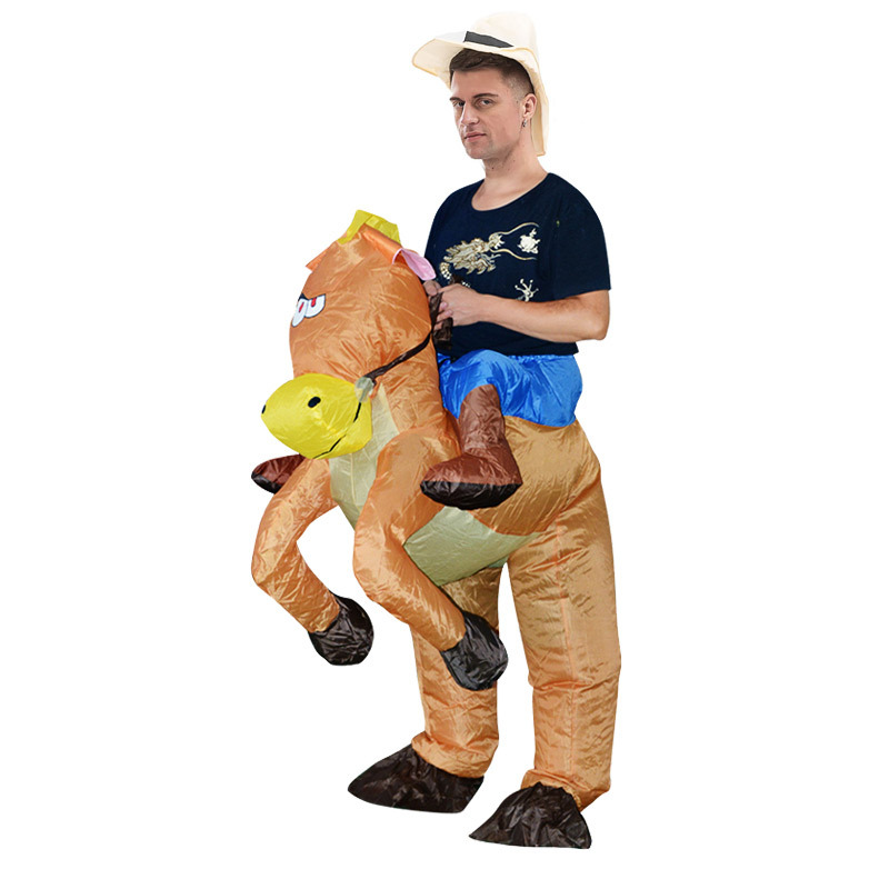 Fun Inflatable Cowboy Costume  - Party Games In Spanish incelemesi ve fiyatı