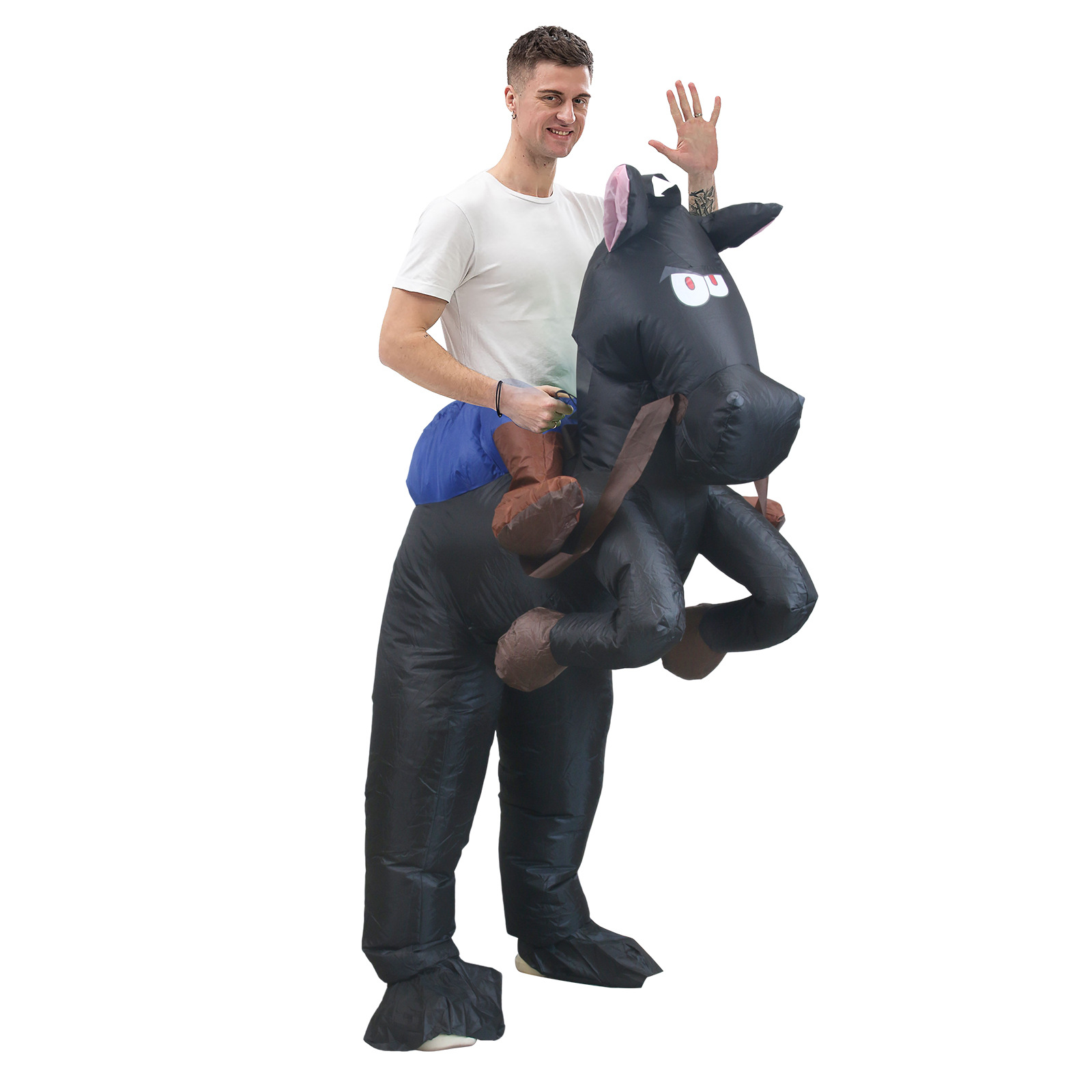 Fun Inflatable Cowboy Costume  - Party Games In Spanish incelemesi ve fiyatı