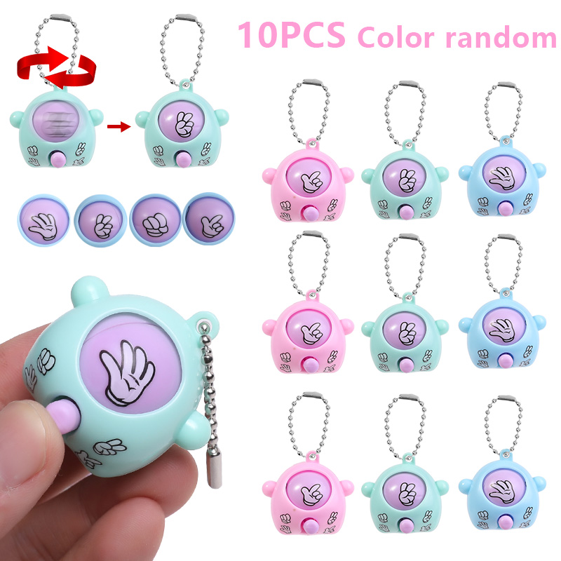 10pcs Mini Rock Paper Scissors - Party Games Egg incelemesi ve fiyatı