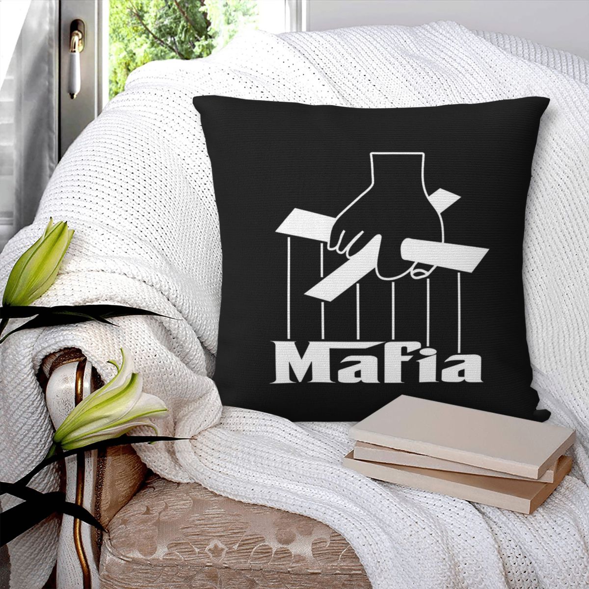 Mafia Party Game Square Pillow - Party Games Mafia incelemesi ve fiyatı