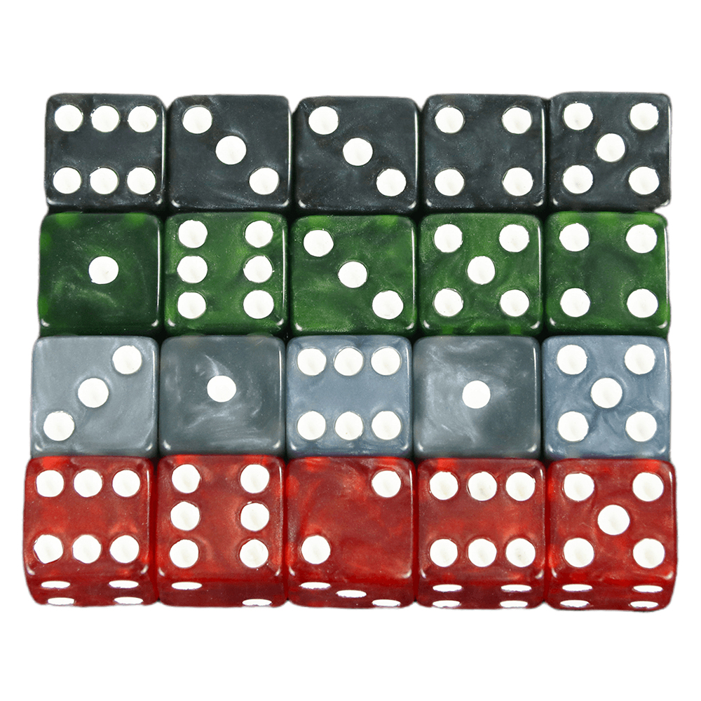Marble Effect Dice 10pc/set 12 - Party Games Gamecube incelemesi ve fiyatı
