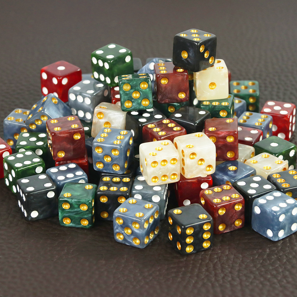 Marble Effect Dice 10pc/set 12 - Party Games Gamecube incelemesi ve fiyatı