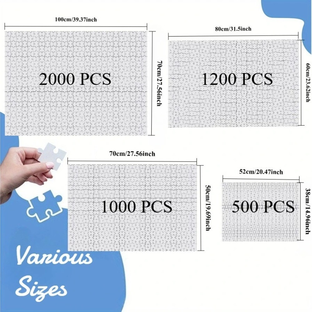 500/1000/1200/2000PCS Puzzles  - Party Games In Spanish incelemesi ve fiyatı