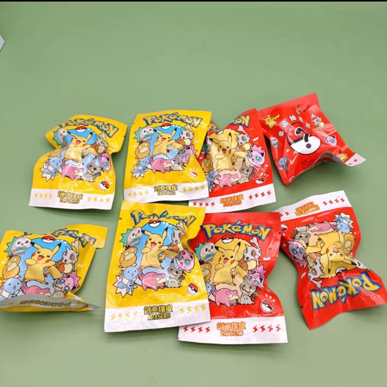 Pokemon Blind Bag Eraser Surpr - Party Games Box incelemesi ve fiyatı